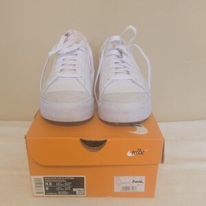 Nike White and Pink Blazers